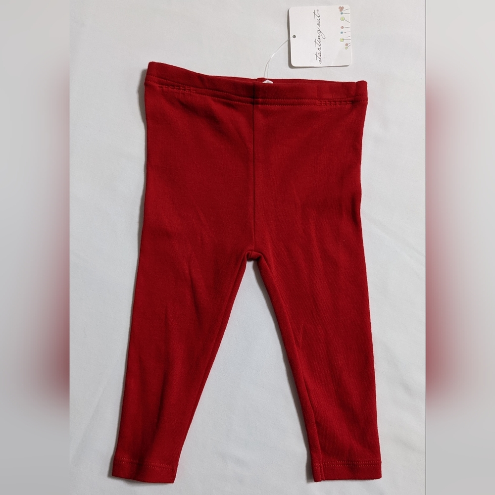 Starting Out Baby Red pants Size:3M/12M